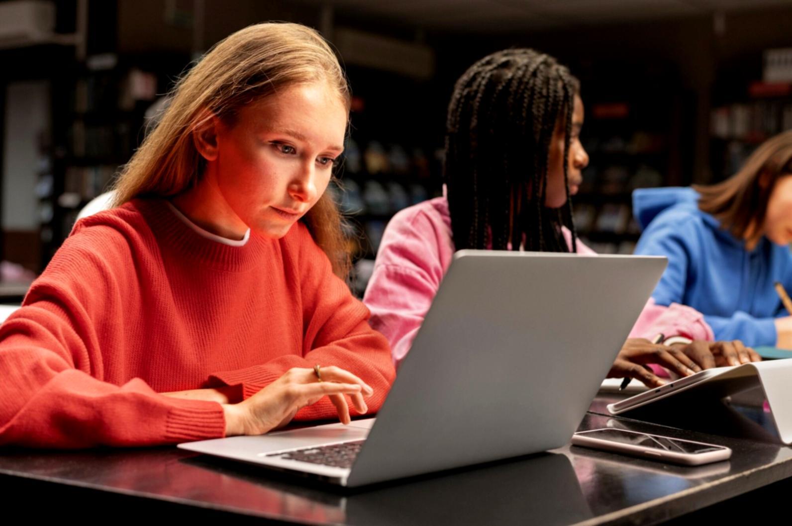 Finance manager reviewing team performance metrics